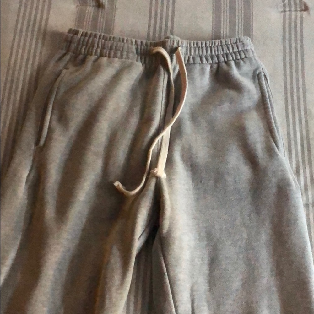 Grey joggers